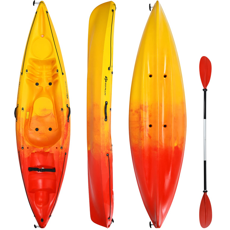 Load image into Gallery viewer, Goplus Sit-on-Top Kayak, 10.2ft Portable Recreational Kayak - GoplusUS
