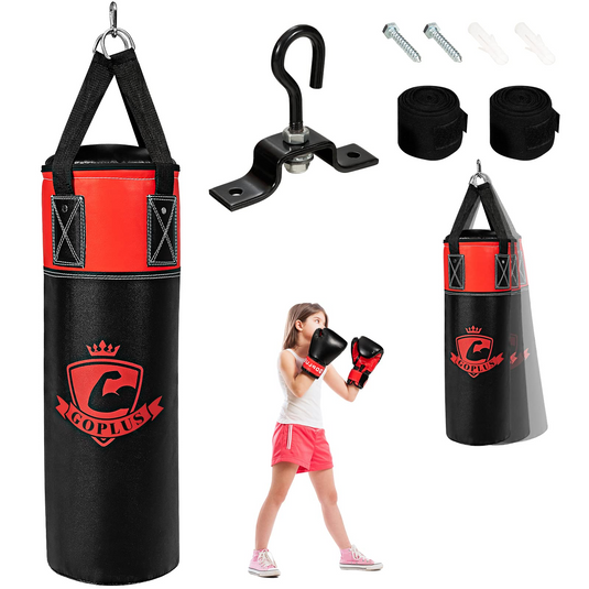 Boxing bag and gloves online sales