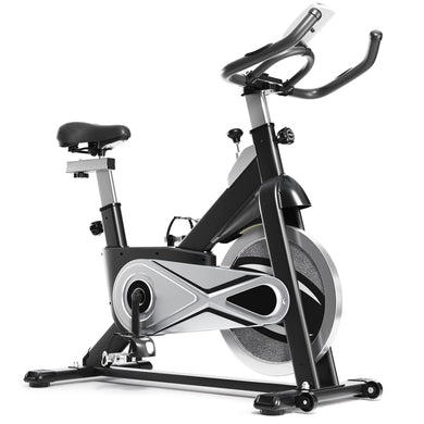 Goplus Exercise Bike, Indoor Cycling Workout Stationary Bike with Adjustable Fitness Saddle - GoplusUS