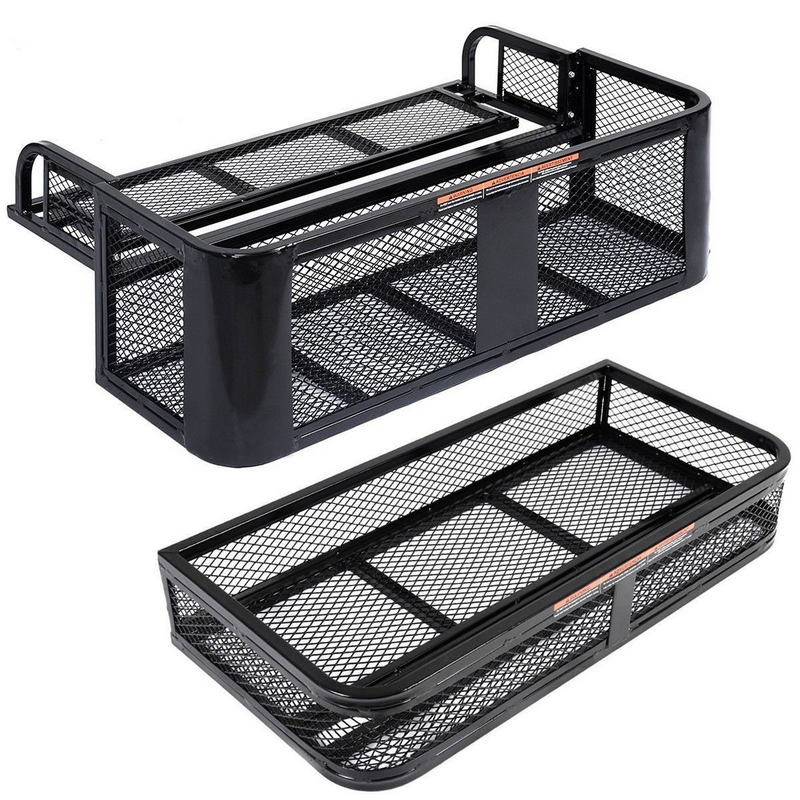 Goplus Universal ATV Front Cargo Basket and Rear Drop Rack Set Luggage GoplusUS
