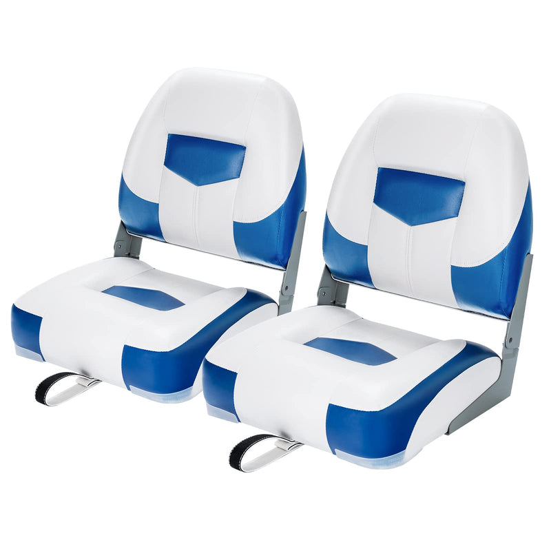 Load image into Gallery viewer, Folding Boat Seats, Low-Back Boat Seat, 2 Packs - GoplusUS
