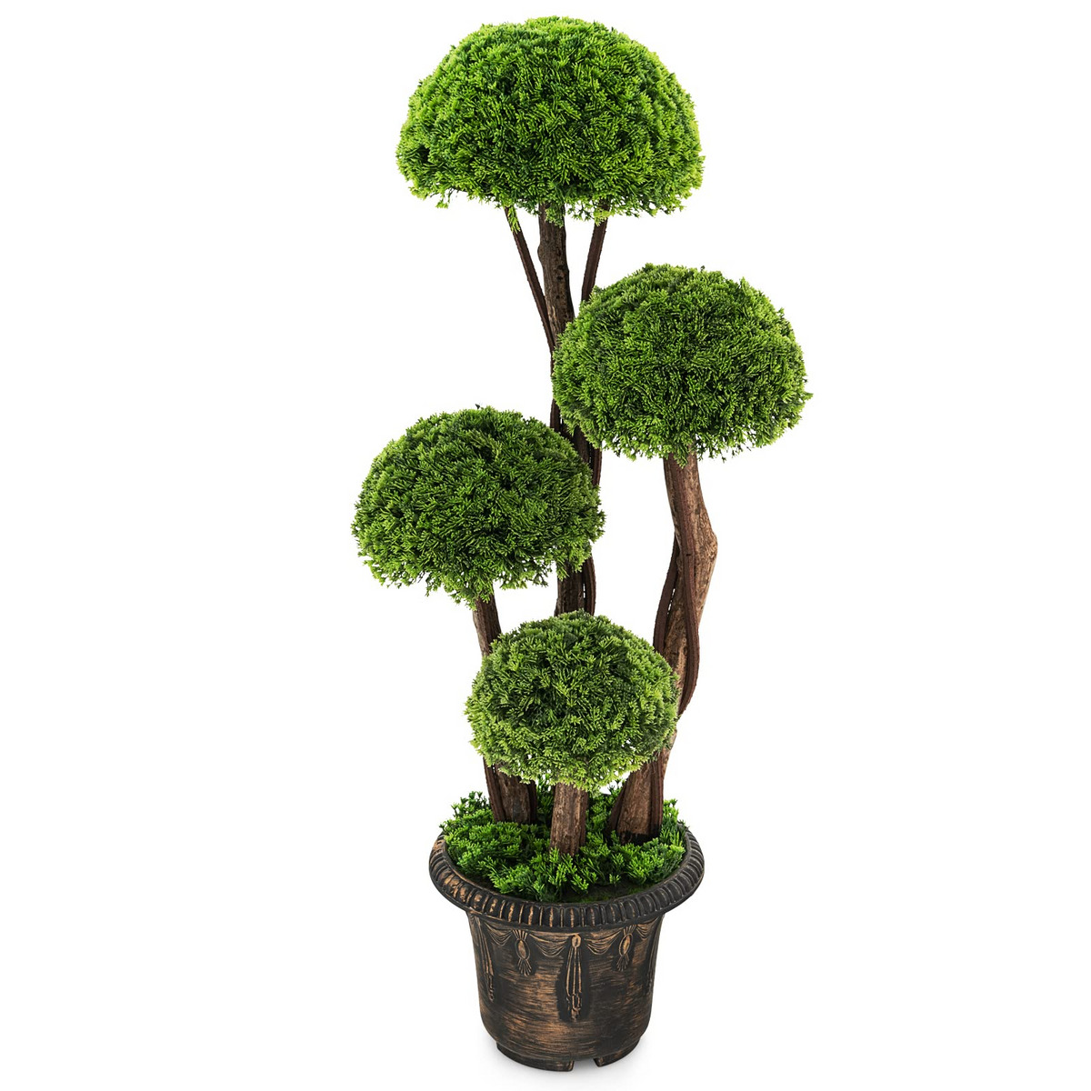 Goplus Artificial Cypress Topiary Ball Tree - GoplusUS