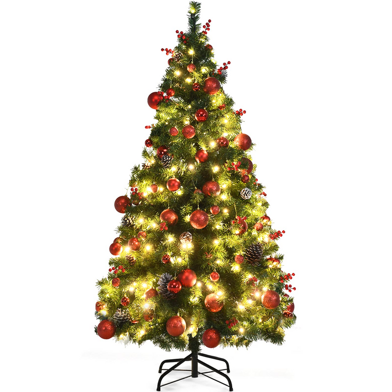 Load image into Gallery viewer, Goplus Pre-lit Artificial Christmas Tree - GoplusUS
