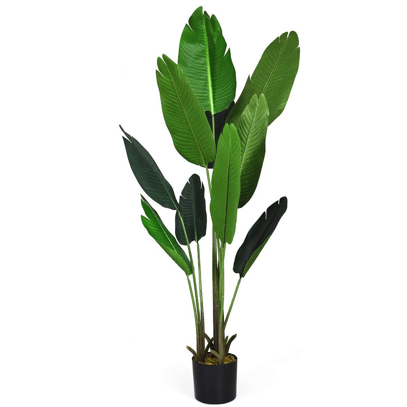 Load image into Gallery viewer, Goplus 5.3 Feet Bird of Paradise Artificial Plant - GoplusUS
