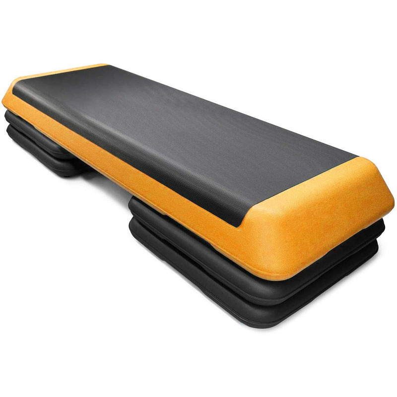 Load image into Gallery viewer, Goplus 43&#39;&#39; Adjustable Fitness Aerobic Step Stepper Platform 4&quot; - 6&quot; - 8&quot; Non-Stick Surface
