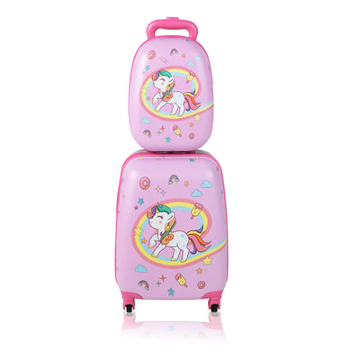 Goplus 2PC Kids Luggage, 12