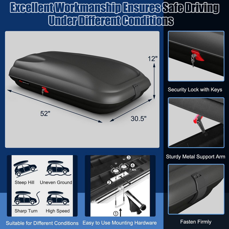 Goplus cargo carrier sale