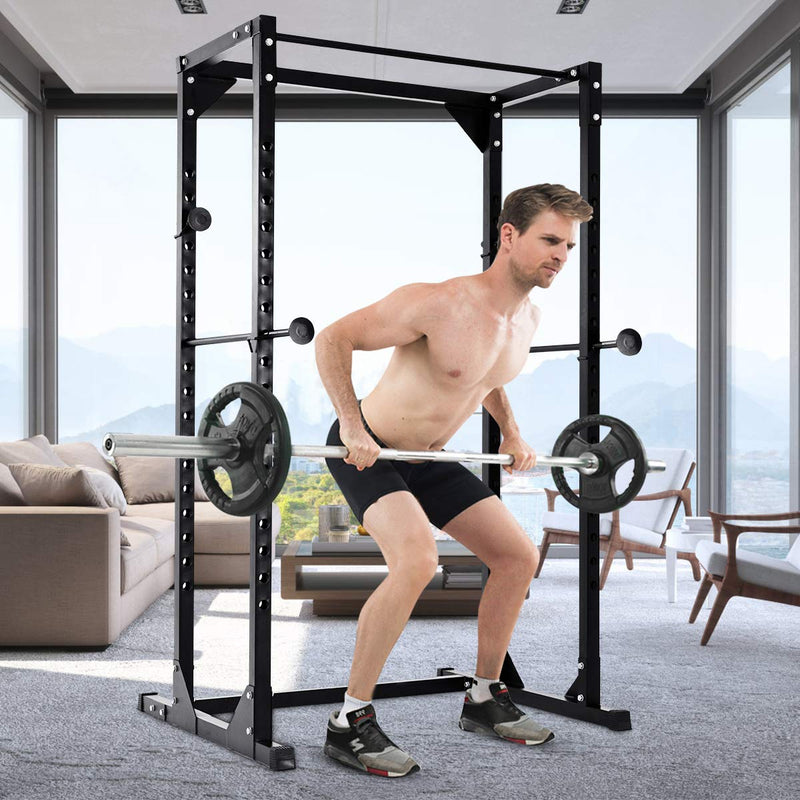 Load image into Gallery viewer, Power Rack Heavy Duty Adjustable Power Cage Multi-Function Fitness Squat Cage for a Complete Home Gym
