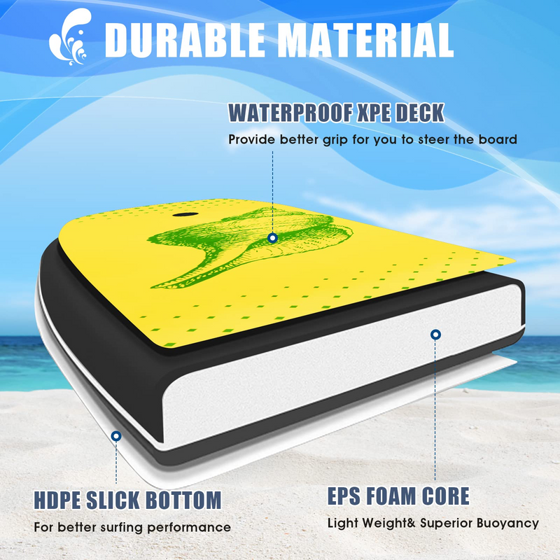 Load image into Gallery viewer, Goplus Super Lightweight Bodyboard, 37-41&#39;&#39; Body Board with EPS Core, XPE Deck - GoplusUS
