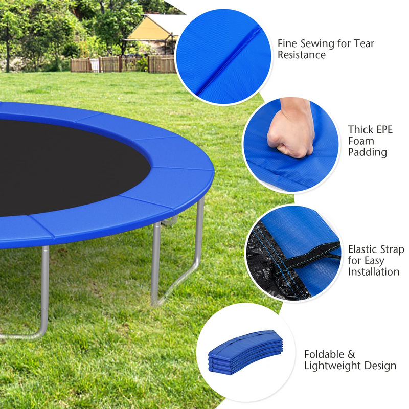 Load image into Gallery viewer, Goplus Trampoline Replacement Pad, 16FT 15FT 14FT 12FT 10FT 8FT Trampoline Spring Cover - GoplusUS
