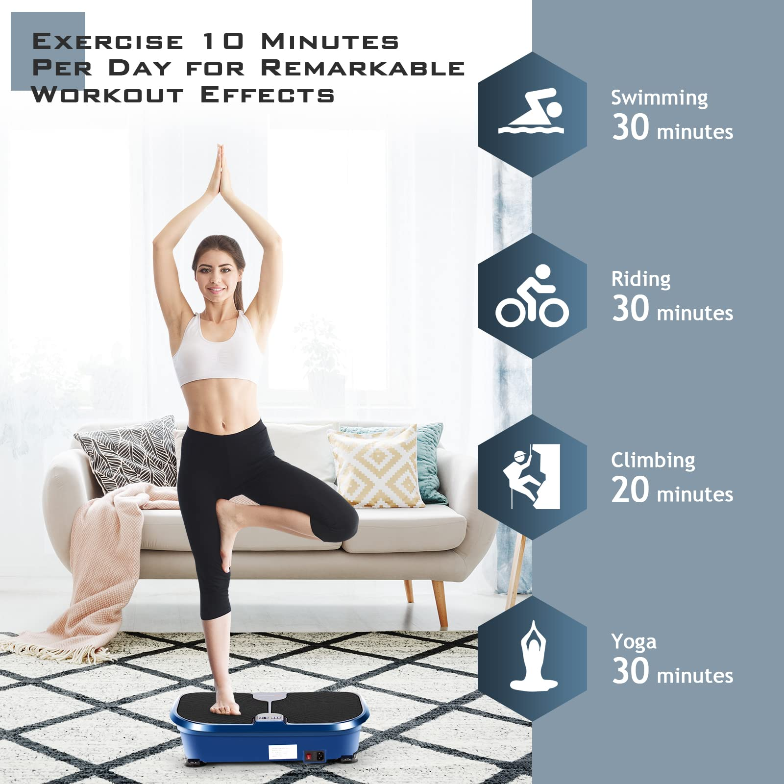 10 minute vibration plate workout hotsell
