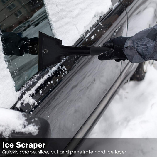 Goplus 3 in 1 Snow Shovel Set, Emergency Snow Removal Kit for Car - GoplusUS