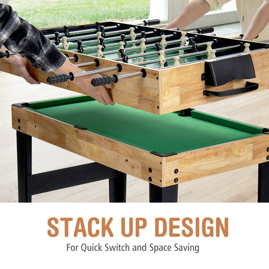 10-in-1 Combination Multi Game Table Set - GoplusUS