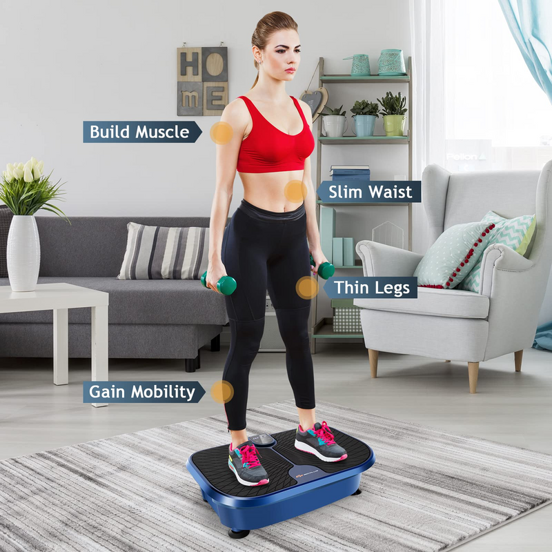 Load image into Gallery viewer, Goplus 3D Vibration Plate Exercise Machine, Whole Body Workout Fitness Platform - GoplusUS
