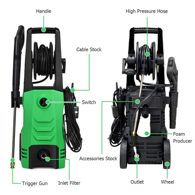 Load image into Gallery viewer, Goplus 3500PSI Electric Pressure Washer - GoplusUS
