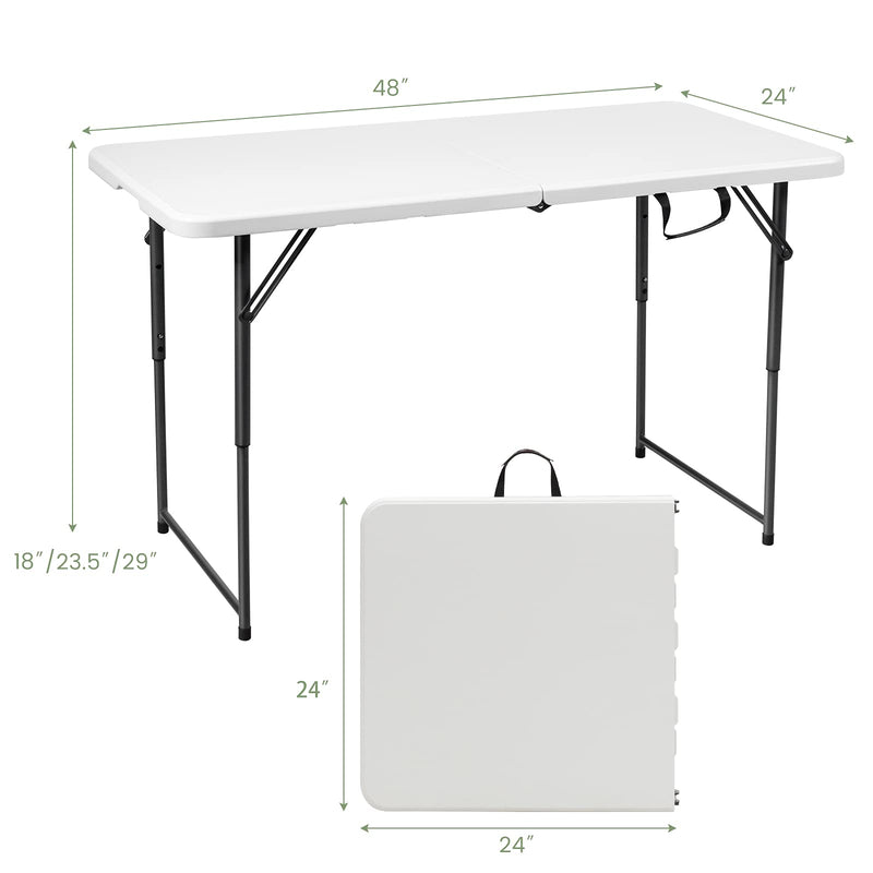 Load image into Gallery viewer, Goplus Folding Table Portable Plastic Picnic Party Dining Camp Tables Indoor Outdoor (HDPE) - GoplusUS
