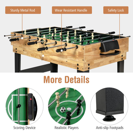 10-in-1 Combination Multi Game Table Set - GoplusUS