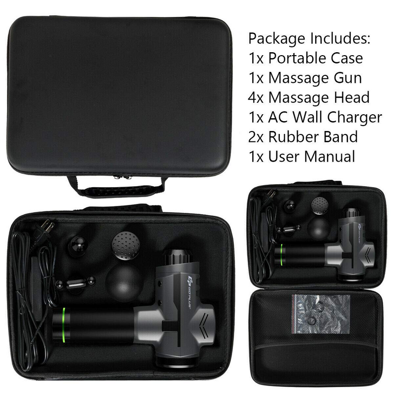 Load image into Gallery viewer, Goplus Massage Gun, Handheld Percussion Deep Tissue Massager - GoplusUS
