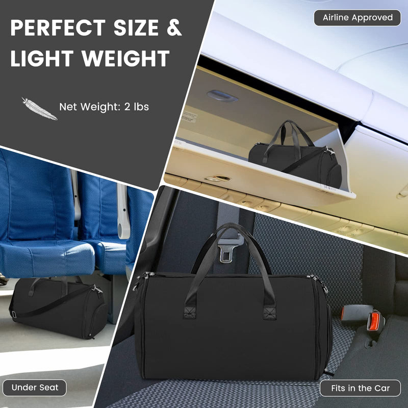 Load image into Gallery viewer, Goplus Carry on Garment Bag, Waterproof Travel Duffel Bag with Shoe Compartment
