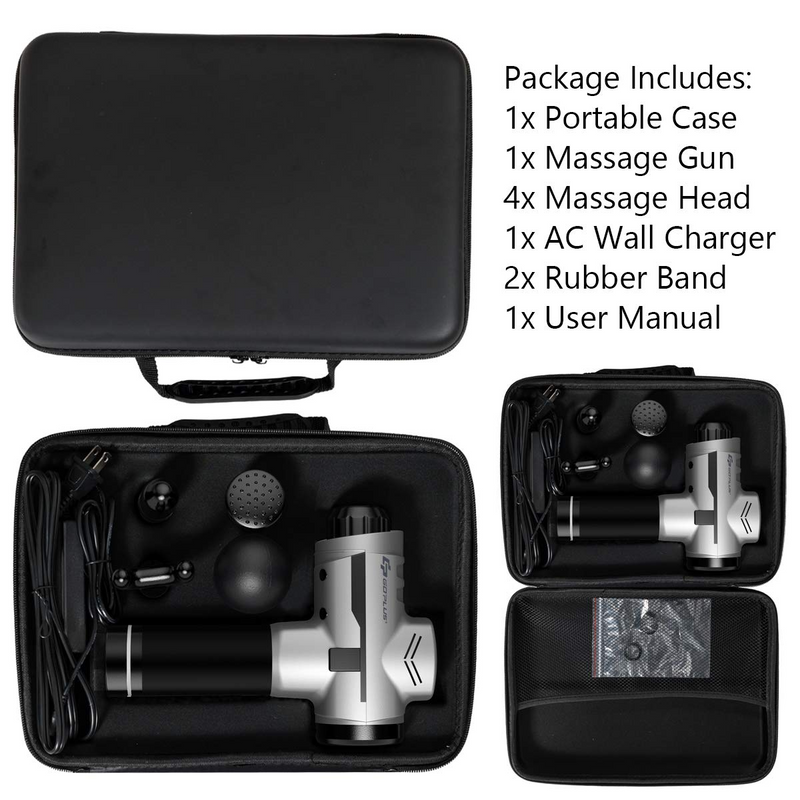 Load image into Gallery viewer, Goplus Massage Gun, Handheld Percussion Deep Tissue Massager - GoplusUS
