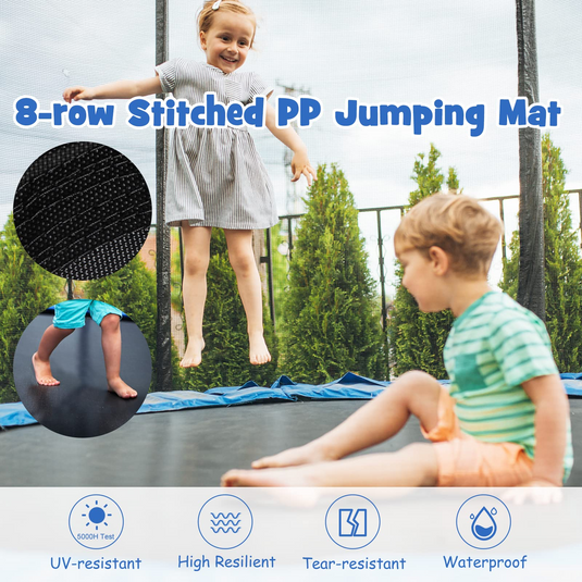 Goplus 8FT 10FT 12FT Trampoline - GoplusUS