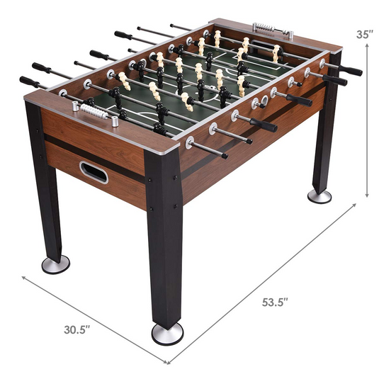 GOPLUS 54" Foosball Table, Soccer Game Table Competition Sized Football Arcade for Adults, Kids, Indoor Game Room Sport - GoplusUS