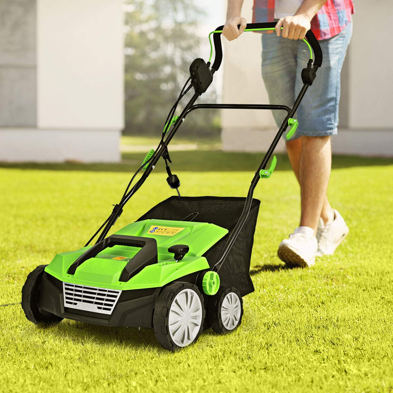 Load image into Gallery viewer, Goplus 2-in-1 Corded Lawn Dethatcher with 4 Cutting Heights - GoplusUS
