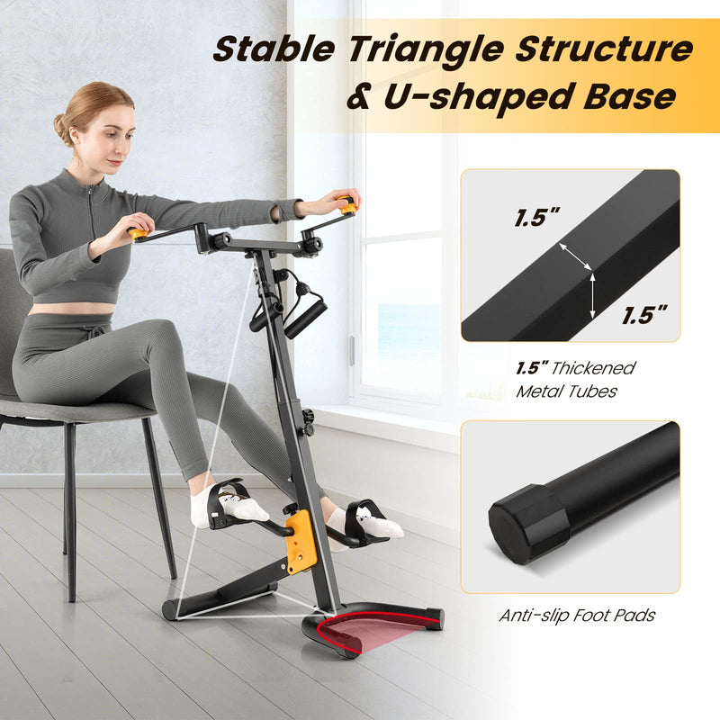 Load image into Gallery viewer, Goplus Foldable Pedal Exerciser for Seniors
