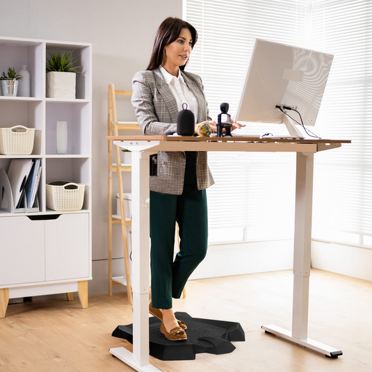 Anti Fatigue Standing Desk Mat, Ergonomic Cushioned Comfort Floor Mat - GoplusUS