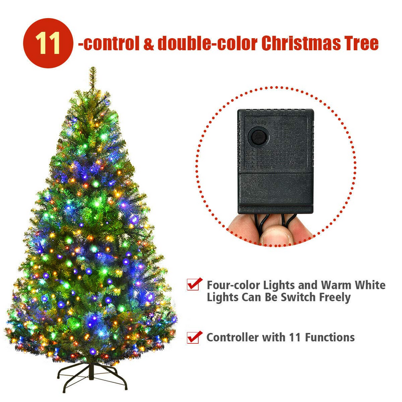 Load image into Gallery viewer, Goplus 5FT Pre-Lit Artificial Christmas Tree - GoplusUS
