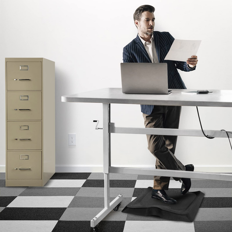 Load image into Gallery viewer, Goplus Anti-Fatigue Standing Desk Mat, Not Flat Comfort Mat with Massage Points - GoplusUS

