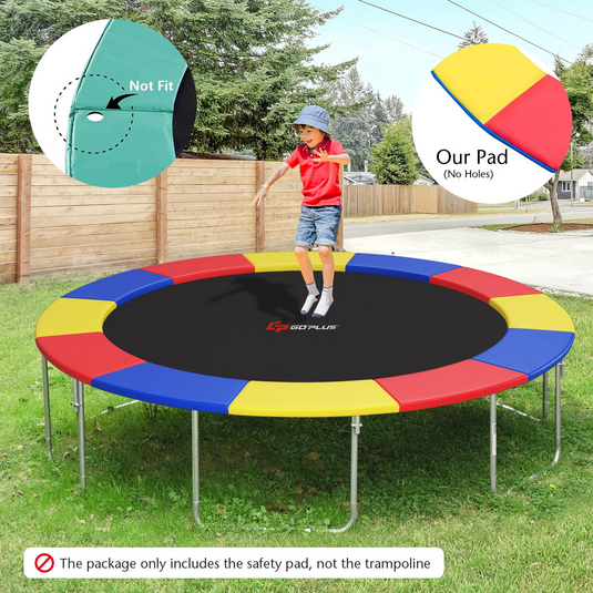Goplus Trampoline Replacement Pad, 16FT 15FT 14FT 12FT 10FT 8FT Trampoline Spring Cover - GoplusUS