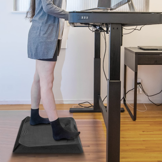 Goplus Anti-Fatigue Standing Desk Mat, Not Flat Comfort Mat with Massage Points - GoplusUS
