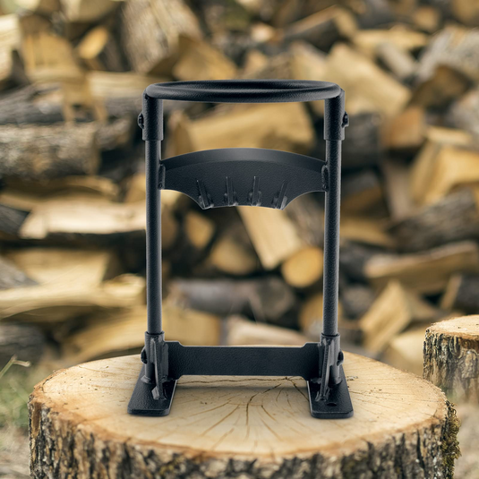Goplus Firewood Kindling Splitter, High-Carbon Steel Manual Wood Splitter - GoplusUS