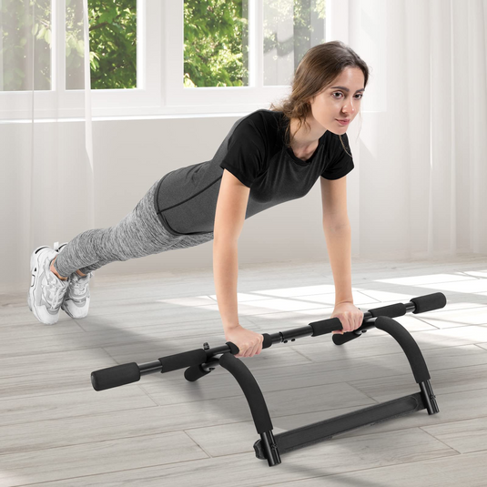 Doorway Pull up Bar Wall Mounted Power Rack Goplus GoplusUS