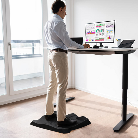 Anti Fatigue Standing Desk Mat, Ergonomic Cushioned Comfort Floor Mat - GoplusUS