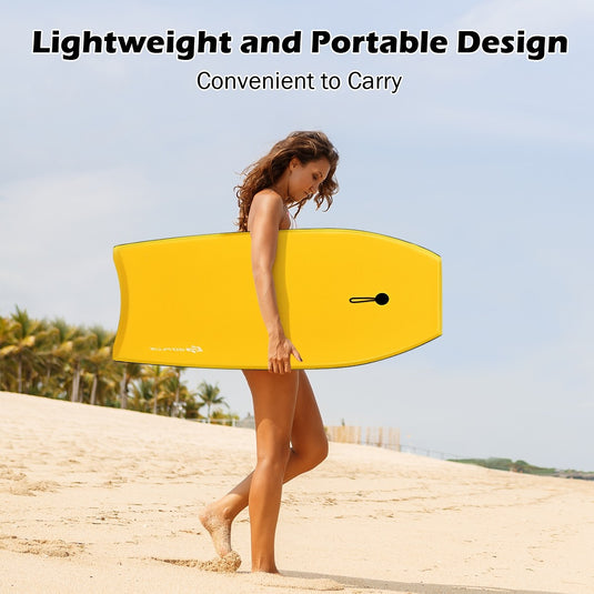Super Lightweight Bodyboard, 37-41'' Body Board with EPS Core
